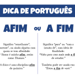 Afim e a fim